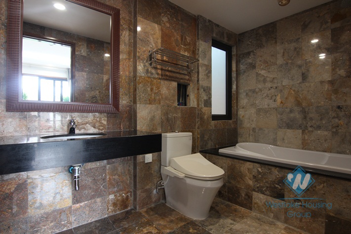 Brand new apartment with 02 bedrooms for rent in Yen Phu, Tay Ho.